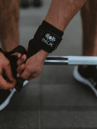 POWERLIFTING SPORT WRIST STRAPS