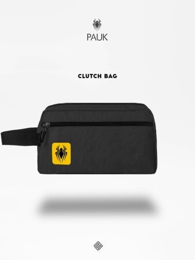 PAUK CLUTCH BAG BLACK