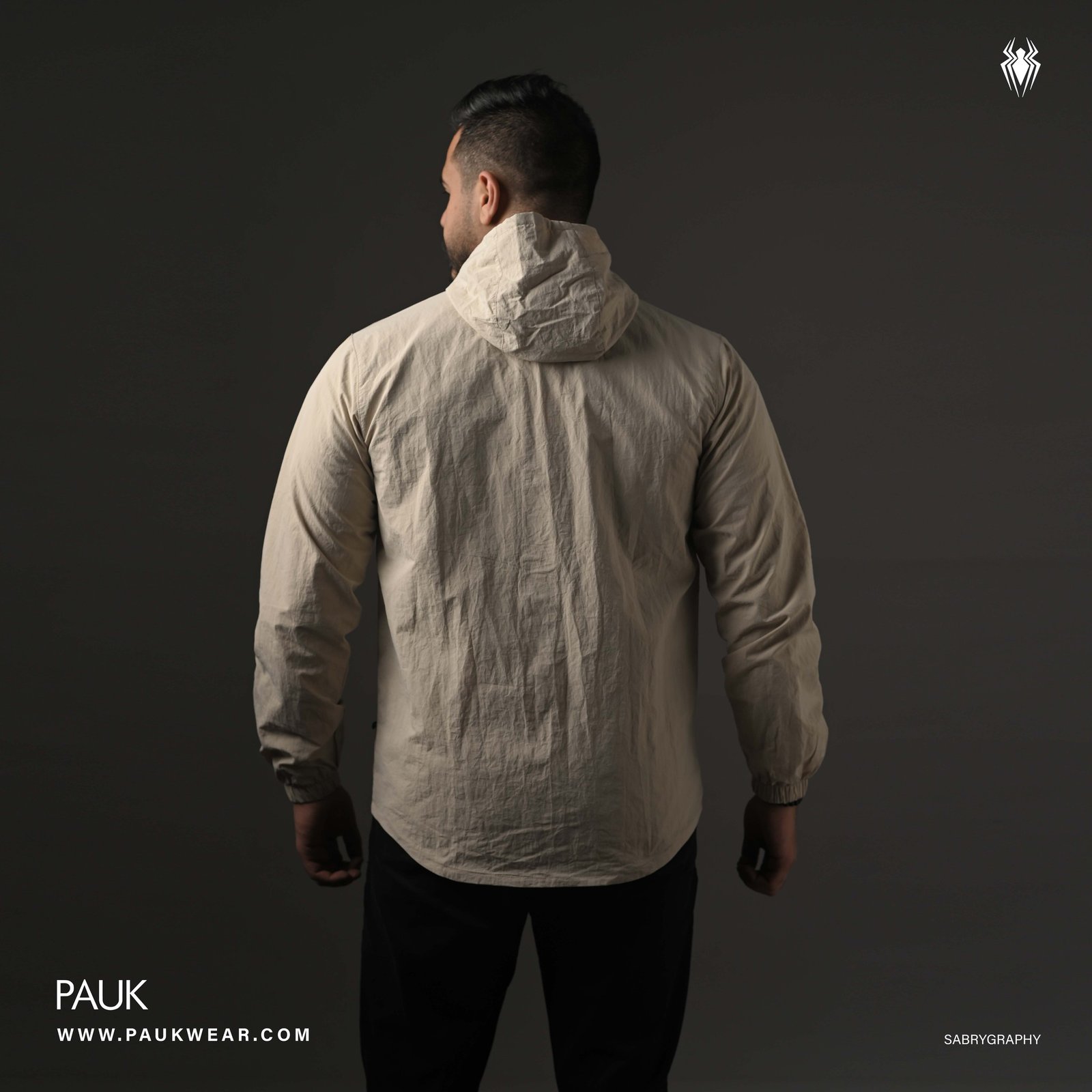 Pauk Waterproof Sweatshirt Off White - Image 2