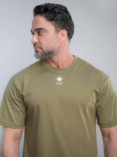 Pauk Oversized shirt Olive