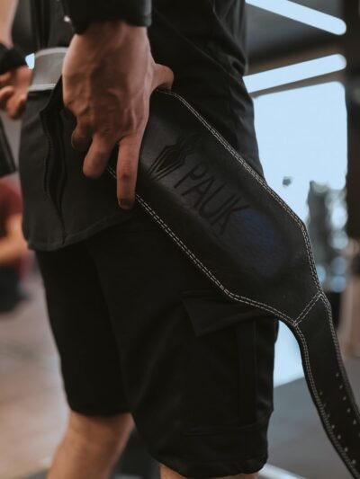 WEIGHT LIFTING BELT (BLACK)