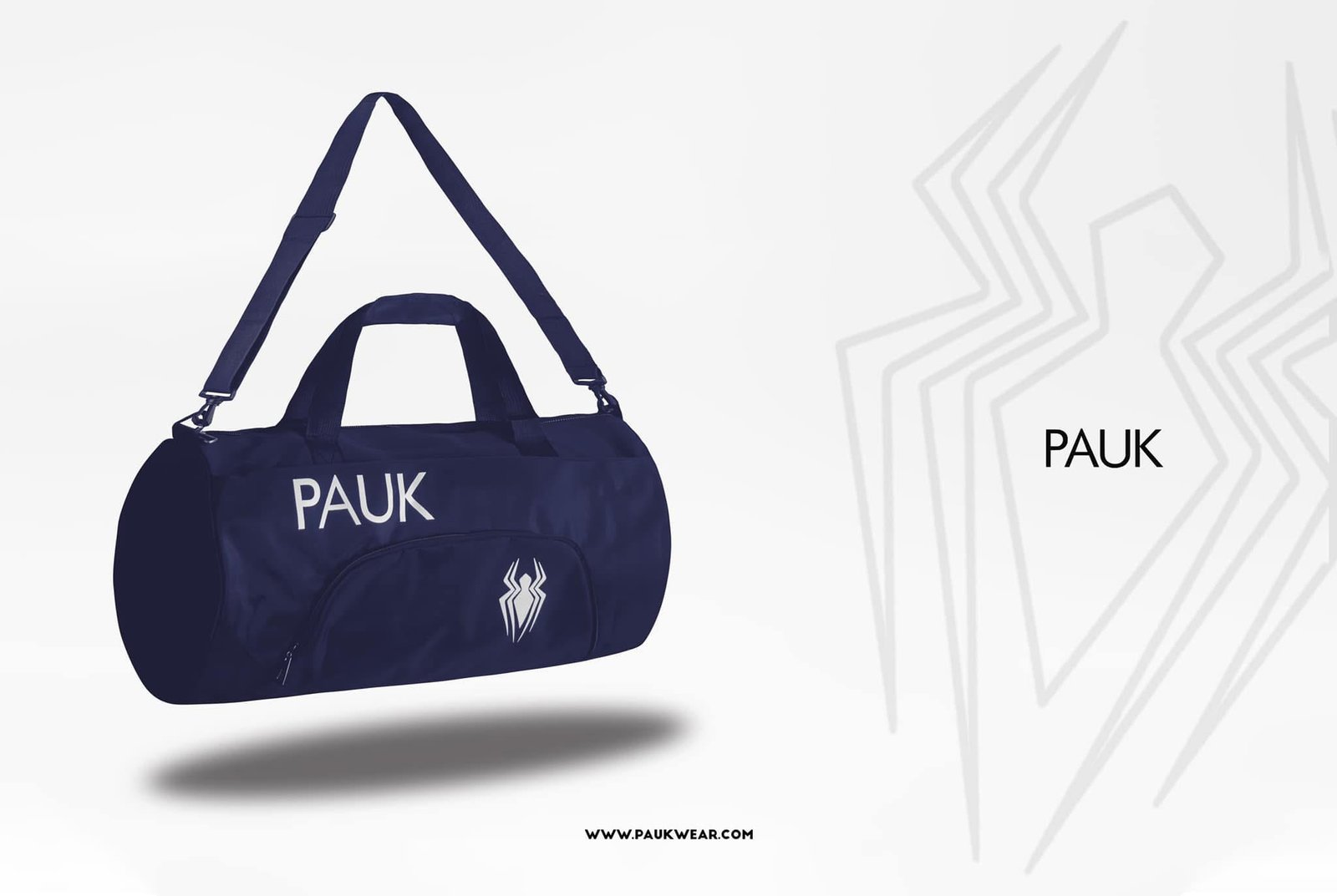Unisex Sports Duffle Bag(Navy) - Image 3