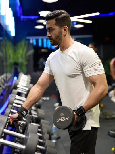 Training rounded T-Shirt (White)
